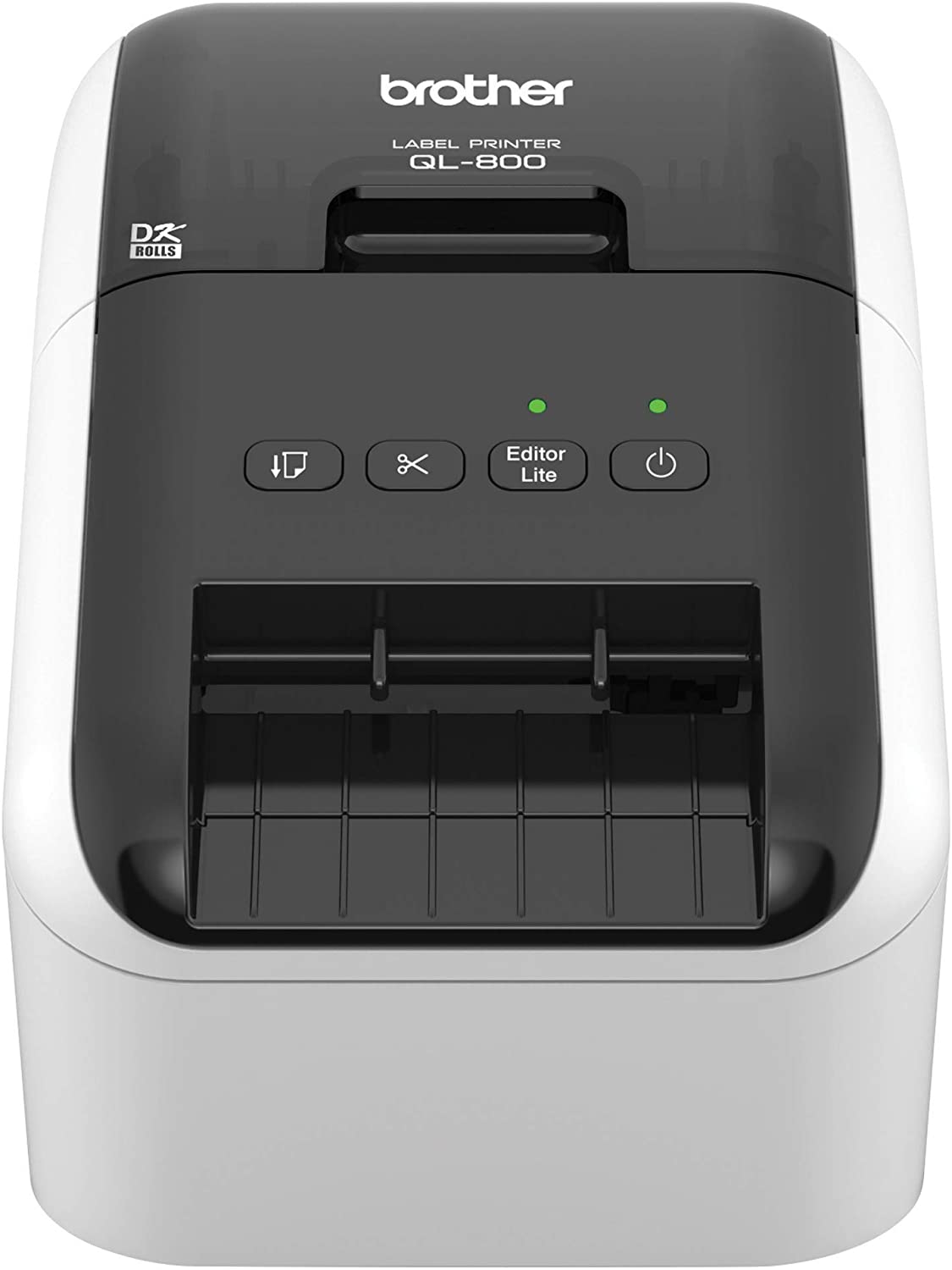 Brother QL-800 High-Speed Professional Label Printer, Lightning Quick Printing, Plug & Label Feature, Brother Genuine DK Pre-Sized Labels, Multi-System Compatible – Black & Red Printing Available Brother QL-800 High-Speed Professional Label Printer, Lightning Quick Printing, Plug & Label Feature, Brother Genuine DK Pre-Sized Labels, Multi-System Compatible – Black & Red Printing Available